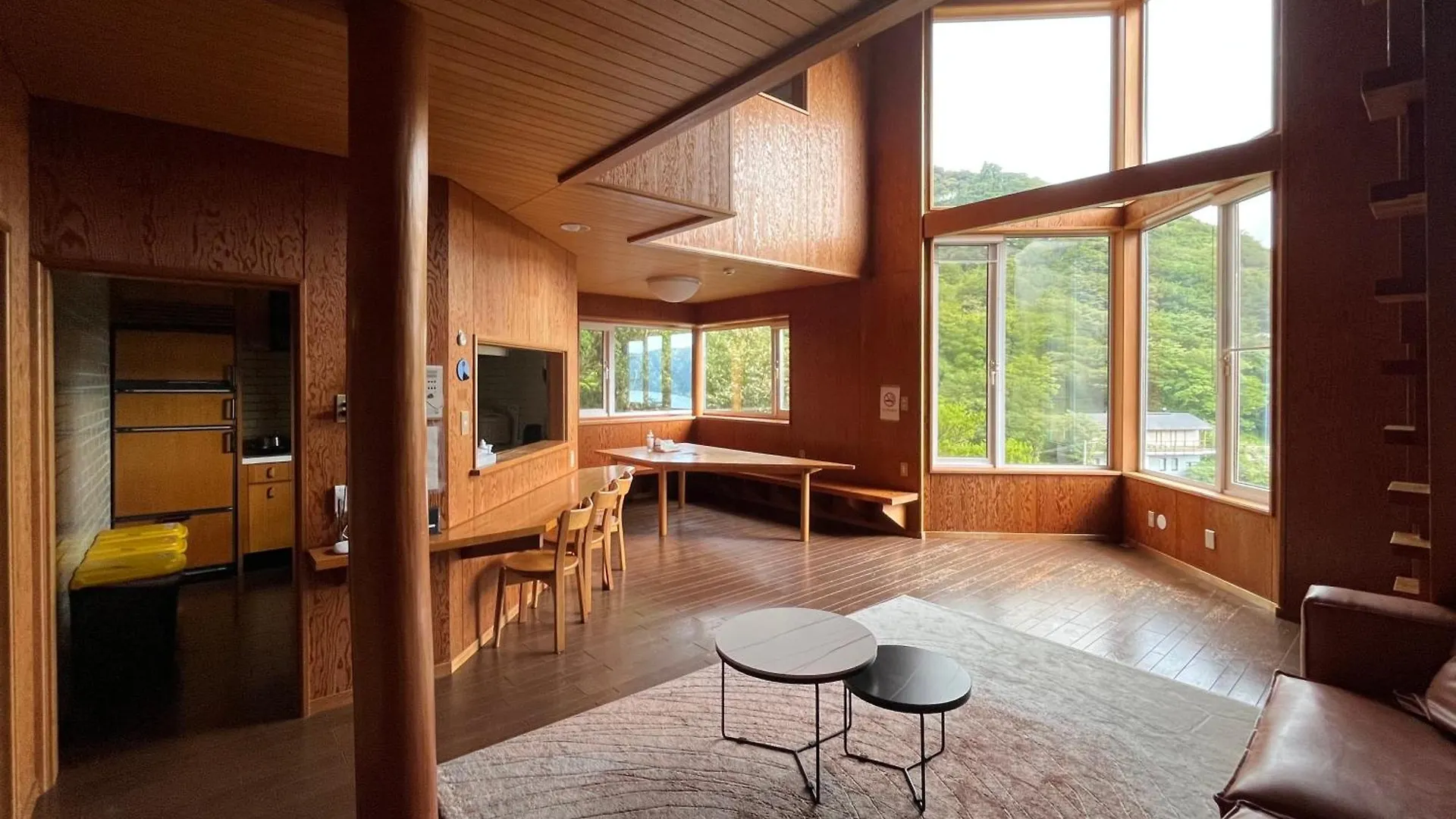 Villa 富士山の眺望- 超高6メートルロフト- 芦ノ湖, 鳥居が目の前に - 究極露天bbq à Hakone Hébergement de vacances