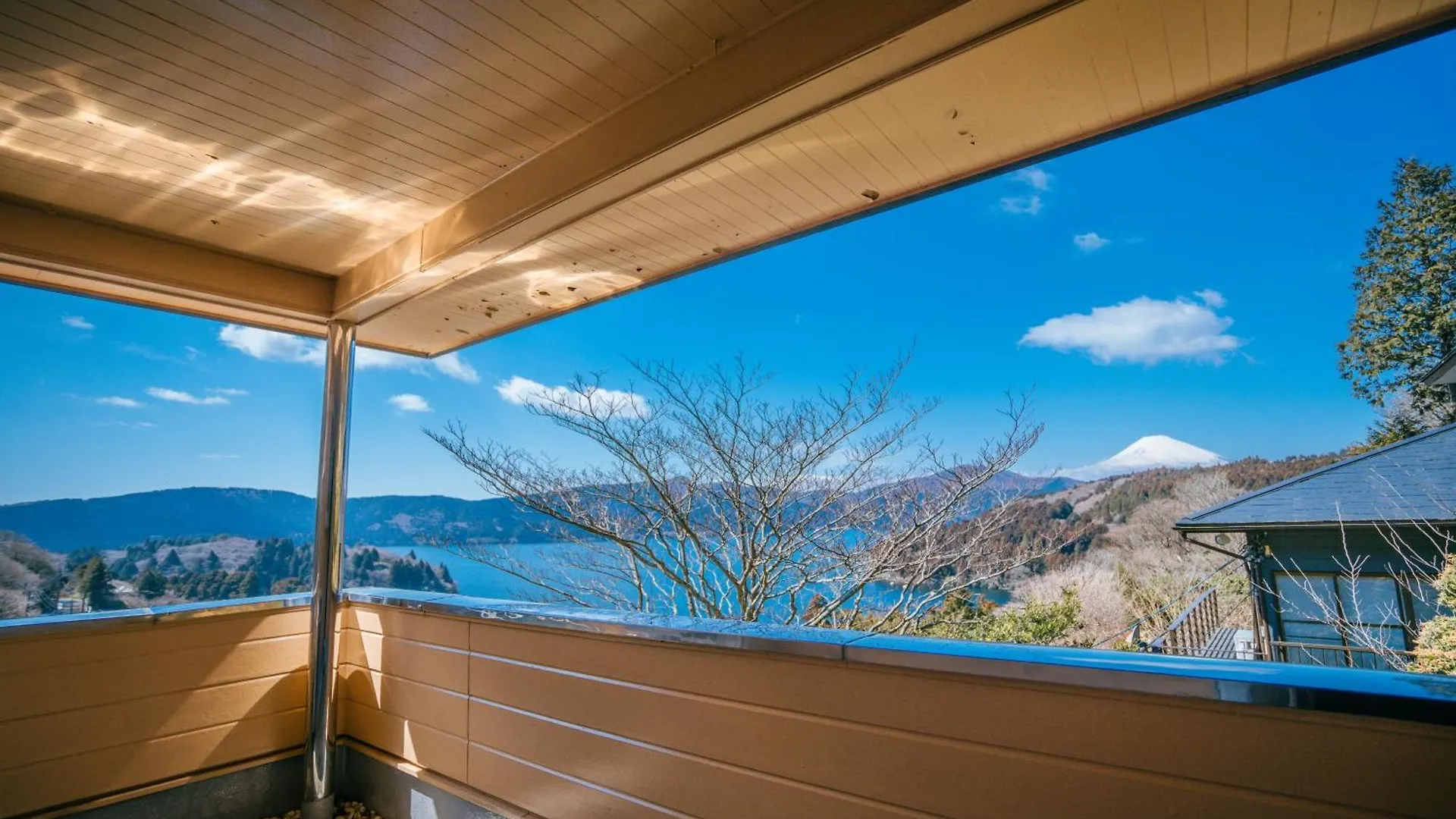 Villa 富士山の眺望- 超高6メートルロフト- 芦ノ湖, 鳥居が目の前に - 究極露天bbq à Hakone